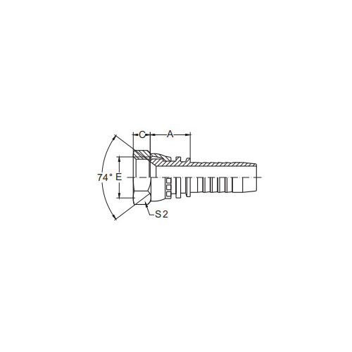 26711 JIC Female 74°Cone Seat