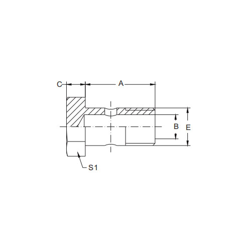 720B-BSPP BOLT